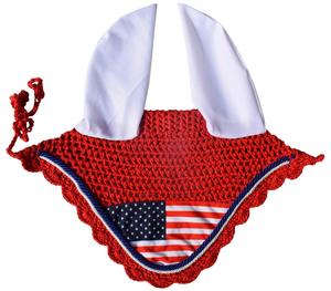 Voile anti-mouches rose pour cheval avec cache-oreilles, respirant, en crochet, masque anti-moustiques, équipement d'équitation, logo personnalisé - Product Image 3