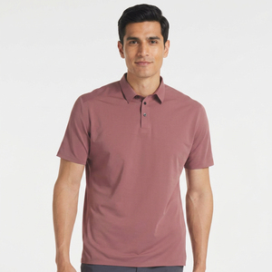 Polo de Algodón Premium para Hombre, Cuello en Contraste, Manga Corta, Personalización de Marca, Fabricante de Ropa OEM ODM - Product Image 3