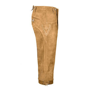 Nouvelles Lederhosen Bavaroises pour Hommes 2026 – Vêtements Traditionnels Courts en Cuir Véritable Respirant de Haute Qualité, Couleur et Logo Personnalisables - Product Image 2