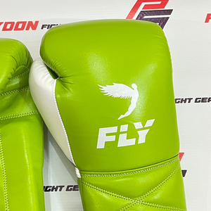 High Quality Genuine Cowhide Leather Non-Slip Hand Grips <b>Moisture</b> Wicking Customized Boxing Sparring <b>Gloves</b> Laced for Kickboxing - Product Image 5