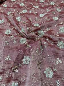 Tissu de broderie perlée haut de gamme, Tissu personnalisé, Tissu à sequins, Tissu dentelle, Vêtements de mode, Boutique de prêt-à-porter, Vente en gros, Fournisseur d'exportation - Product Image 1
