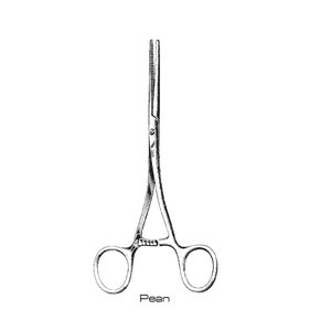 Pinces hémostatiques de Pean 16 cm / 6¼ po, pince chirurgicale manuelle pour hémostase, instrument de classe I certifié CE - Product Image 6