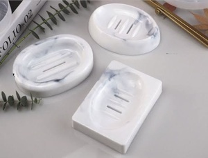 Porte-savon jetable en résine écologique ILAHI, design moderne, quantité personnalisable pour les fêtes - Product Image 1