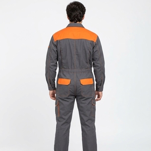 Combinaison de sécurité haute visibilité, vêtements de travail réfléchissants, tissu respirant, matériau durable, coupe confortable, vêtements de chantier OEM - Product Image 2