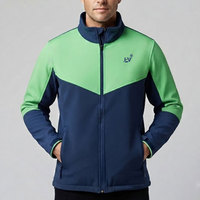 Meilleur choix - Veste softshell pour homme, imperméable, coupe-vent, respirante, légère, séchage rapide, randonnée, vêtements de sport de plein air