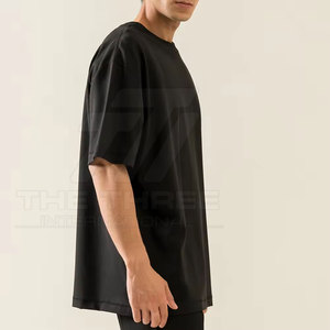 Camisetas Extra Grandes para Hombre, Suministro de Fábrica con MOQ Bajo, Fabricación Superior, Transpirables, Estampadas, 100% Algodón, Estilo Casual, Económicas - Product Image 4