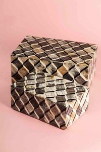 Caja hecha a mano con cuerno de búfalo - Product Image 6