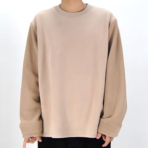 เสื้อฮู้ดผู้ชายผ้าฟลีซ สวมใส่สบาย สไตล์สตรีทแวร์ ทรงหลวม แฟชั่นคนเมือง ขายส่ง OEM เสื้อผ้าฤดูหนาว - Product Image 5