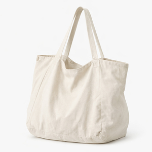 Sac de plage personnalisé avec logo, sac fourre-tout en toile réutilisable, sacs de plage pour femmes, sacs de shopping, sacs de plage tendance, sacs à bandoulière écologiques - Product Image 1