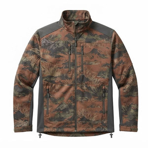 Veste softshell imperméable, respirante, coupe-vent et légère pour homme, idéale pour la randonnée, le trekking et la chasse - Product Image 1