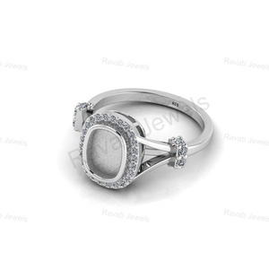 Good Quality Luxury 925 Sterling Silver Girl Wedding <b>Ring</b> Classic Elegant Zircon Design Creative Wholesale Jewelry For Parties - Product Image 4