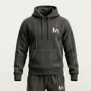 Ensemble de survêtement personnalisé pour homme OEM, sweat-shirt et jogging, streetwear fitness, USA Europe Maluza UrbanPower Pro - Product Image 1