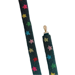 Stylish Bohemian <b>Seed</b> Beads Roll Design Handcrafted Embroidery for Everyday Use Trendy Beaded Belts - Product Image 1