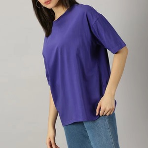 T-shirts en coton personnalisés OEM pour femmes, vente en gros, t-shirts d'été respirants, vêtements streetwear pour femmes - Product Image 6