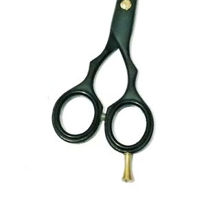 Tijeras Profesionales de Peluquería para Cortar el Cabello, Afiladas, de 5 Pulgadas, de Acero Inoxidable, Negras, para Estilizar - Product Image 3