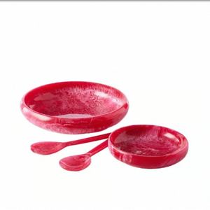 Bol en résine époxy de qualité supérieure, bol décoratif pour servir, pour la maison, la cuisine, la vaisselle, disponible au prix de gros - Product Image 2