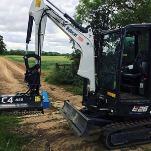 Reliable Bobcats Mini <b>Excavator</b> With Mulcher Efficient Land Clearing <b>Machine</b> With Outstanding Working Capacity - Product Image 1