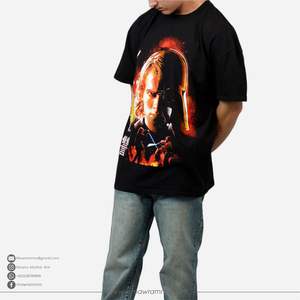 Camiseta Extra Grande Premium 100% Algodón Ecológico Transpirable con Estampado Gráfico DTG, Estilo Urbano Vintage, Corte Cuadrado para Hombre, Marca Mawra - Product Image 5