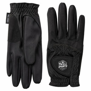 Guantes de Golf 2026, Nueva Llegada, Duraderos, de Cuero Genuino Cabretta, Negros, Transpirables, Antideslizantes - Product Image 1