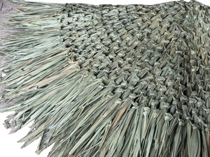 Haut de parasol biodégradable paille naturelle feuille de palmier matériau de toit pour station Gazebo Tiki Huts BEACH SUMMER meubles d'extérieur - Product Image 6