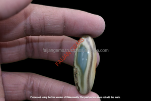 Magnifique cabochon ovale en jaspe impérial de qualité AAA, pierre précieuse naturelle faite à la main pour la fabrication de bijoux FAIJAN GEMS Rajasthan - Product Image 2