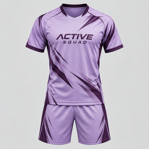 Ensemble d'uniformes de football personnalisés avec logo imprimé, taille unique, noir, sublimation, 100 % polyester, séchage rapide, respirant, unisexe, 2026 - Product Image 5