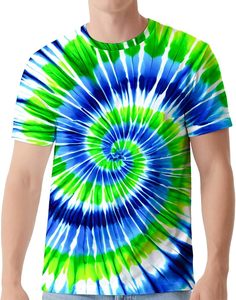 Camisetas Personalizadas con Logotipo, Venta al Por Mayor Directa de Fábrica, 100% Algodón, 180 GSM, Tie Dye, Estilo Hipster, Hip Hop, Hippies, para Hombre, 2026 - Product Image 4