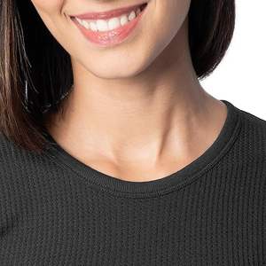 Ropa Interior Térmica para Mujer, Transpirable, Cálida para Invierno, con Forro Polar, Conjunto de Camiseta y Pantalones Largos - Product Image 2