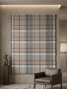 Tapis d'intérieur gris à carreaux, tapis en flanelle tissé, tapis de sol doux pour la maison, la chambre à coucher, le salon - Product Image 3