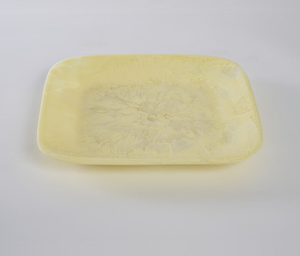 Assiette de service en résine faite à la main, texture marbre, forme irrégulière, finition polie, taille/couleur/logo personnalisables, luxe moderne - Product Image 5