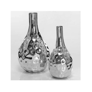 Ensemble de vases en acier inoxydable faits à la main en Inde, vases décoratifs en métal pour la décoration de la maison, du salon et du bureau - Product Image 4