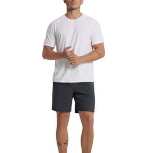 Camiseta Básica de Verano para Hombre, Personalizada al por Mayor, de Algodón Blanco Sólido, Cuello Redondo, Manga Corta, Casual, Suave, Transpirable y Ligera - Product Image 4