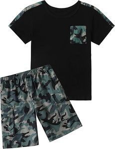 Fashion Men Summer Casual Terry Fabric T-Shirt Shorts <b>Set</b> Quick Dry Breathable Cotton/Polyester Customized Colors Custom Size - Product Image 4