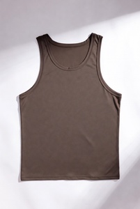 Tank <b>Tops</b> <b>Men</b> Custom <b>Men's</b> Tank Round Collar <b>Men's</b> Shirts Loose Yoga Tank <b>Top</b> Gyms Wear Clothing - Product Image 2