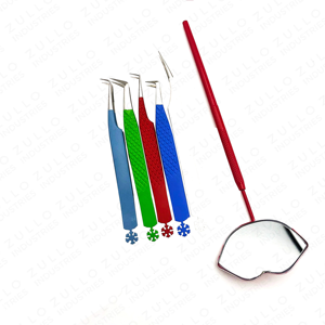 Hot Selling Coated Eyelash Extension Tweezers High Pointed Stainless Steel Eco Friendly Sustainable Precision Lash <b>Tool</b> - Product Image 3