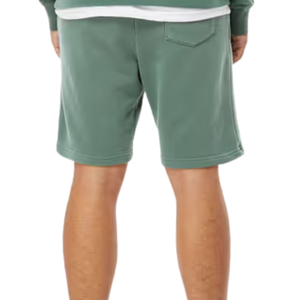Shorts en molleton décontractés pour hommes, taille élastique, poches latérales, ourlet ouvert, décontracté, personnalisé, vente en gros, fabricant OEM, fournisseur, bas de tenue B2B - Product Image 2