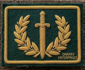 Custom Service Handmade Gold Bullion Wire Anchor Cap Badge Blazer <b>Patch</b> Nautical Maritime Crest Emblem <b>Sew</b>-<b>On</b> Label - Product Image 3