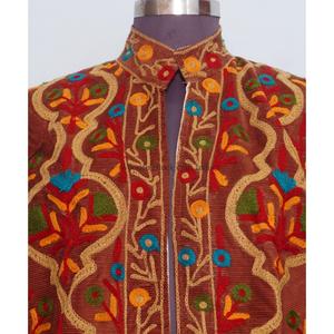 Vestes Cotrise brodées sur mesure vintage, rembourrées en coton, artisanat artisanal, coupe-vent, multicolores, écologiques, épaisses - Product Image 3