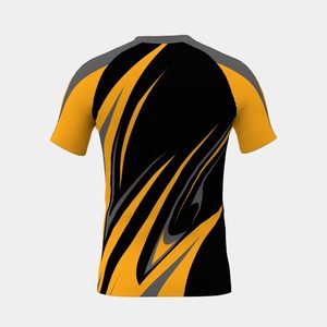 High Quality Unisex Short Sleeve Rash Guard UPF 50+ UV Protection <b>Compression</b> Training <b>Shirt</b> Polyester/Spandex 220g - Product Image 2