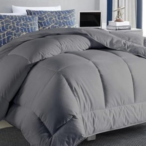 Couette moderne en microfibre pêche toutes saisons |   Ultra doux, écologique, lavable en machine, 200TC, léger, durable - Product Image 1