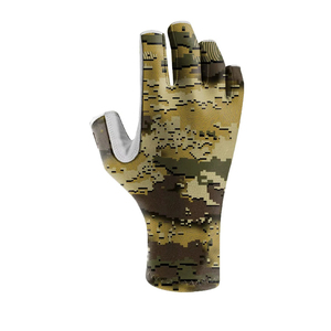 Gants de pêche unisexes personnalisés imperméables sublimés en nylon/spandex pour usage extérieur – Haute qualité, vente en gros - Product Image 4
