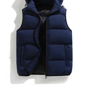 Wholesale <b>Women's</b> Winter Puffer Vests Knitted Zipper Padded <b>Gilets</b> <b>Plus</b> <b>Size</b> Sleeveless Jackets with custom <b>size</b> and logo OEM - Product Image 3