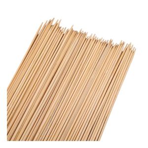 Palillos de Bambú Desechables Ecológicos de Mango Largo, Resistentes, para Barbacoa, Sin Astillas, para Carne, Fruta y Malvaviscos, ¡Venta Caliente! - Product Image 1
