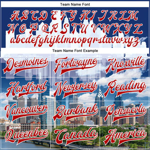 Custom Varsity <b>Jacket</b> <b>Men</b> Blue Red <b>White</b> City Print Sublimation Personalized Name Number Autumn Casual Wear Sublimation <b>Jacket</b> - Product Image 3