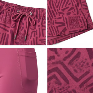 Wholesale Custom Mens Double Layer <b>Short</b> Team Uniform 2 in 1 Micro Mesh Outer <b>Compression</b> Baselayer for Basketball Clubs - Product Image 3