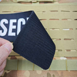 Parche Táctico de Seguridad MEHMOOD APPARELS con Bordado y Transferencia Térmica, con Adhesivo de Gancho y Bucle - Product Image 2