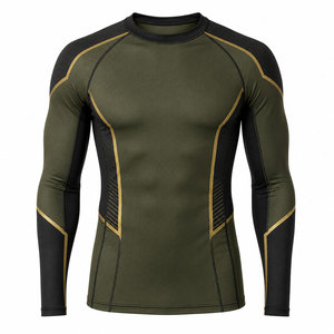 Professional <b>Compression</b> Apparel With Smooth Finish Rash Guard For Swimming Practice Rash Guard - Product Image 1