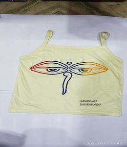 Free Size Breathable Printed Ladies Knitted T-Shirts Short Length <b>Tops</b> - Product Image 1