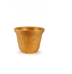Pot de fleurs Sunny Pot 20 Fresh, grand pot en plastique de 20 pouces pour une utilisation intérieure et extérieure, jardin, balcon, terrasse - Product Image 3