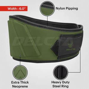 เข็มขัดยกน้ำหนักนีโอพรีนน้ำหนักเบาสั่งทำได้ ราคาสมเหตุสมผล เข็มขัดยกน้ำหนักนีโอพรีน - Product Image 3